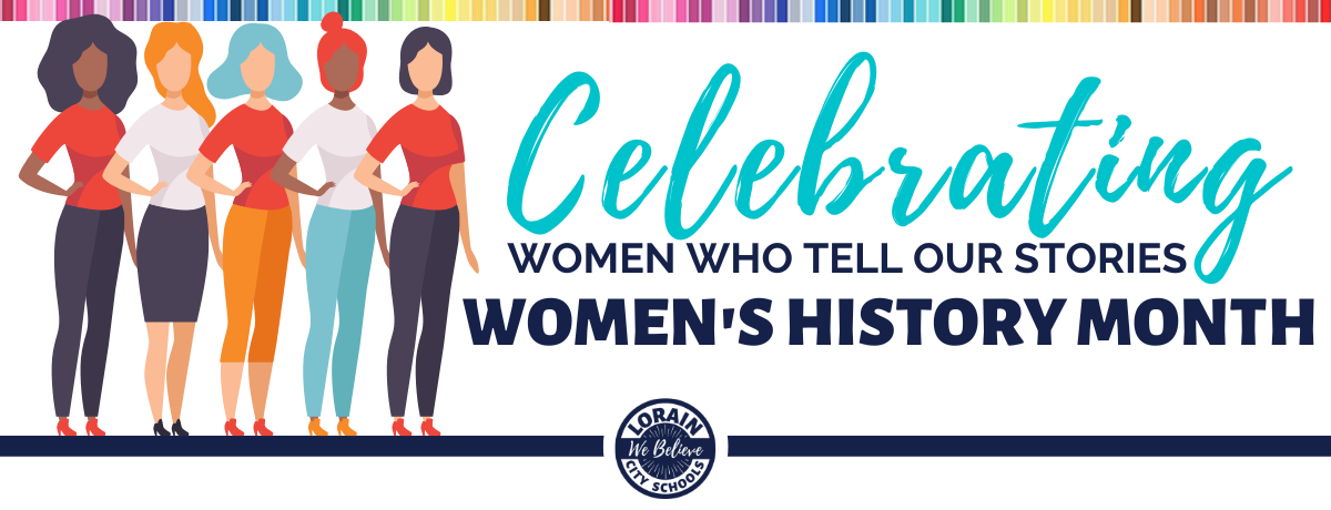 Celebrating women who tell our stories. Women&#39;s History Month